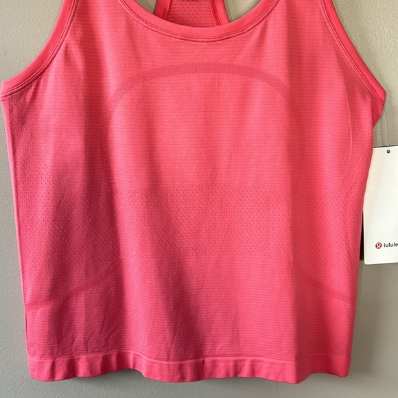 NWT Lululemon Swiftly Tech Racerback Tank Top 2.0 *Race Length Size 8 Guava Pink - Picture 3 of 8